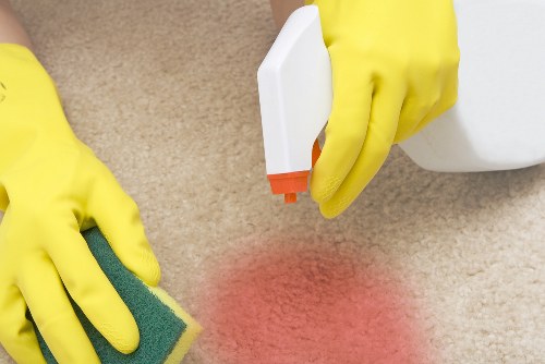 Professional hard floor cleaning in a Hammersmith interior