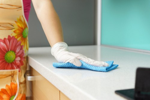Waste removal team pricing a small clearance job in Hammersmith