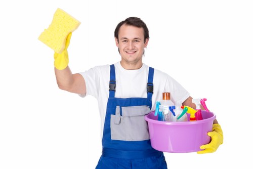 Professional domestic cleaning in a Hammersmith living room