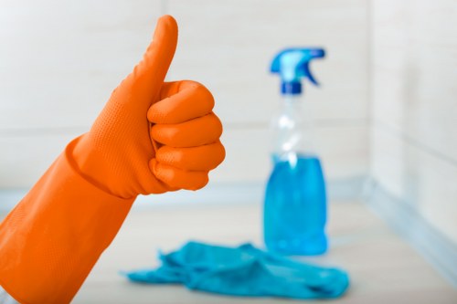 Deep cleaning a sofa to remove dirt and stains