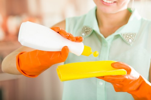 Visual about inclusive cleaning service access in Hammersmith